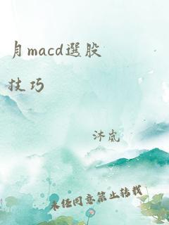 月macd选股技巧