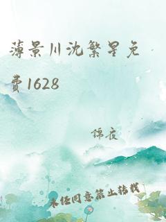 薄景川沈繁星免费1628