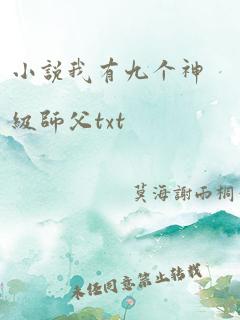 小说我有九个神级师父txt