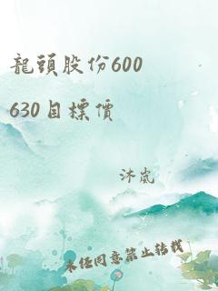 龙头股份600630目标价