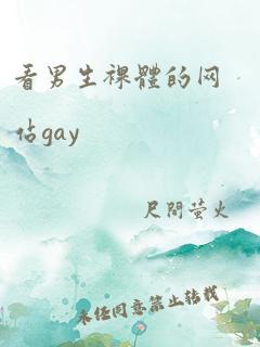 看男生裸体的网站gay