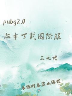 pubg2.0版本下载国际服