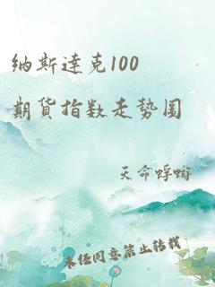 纳斯达克100期货指数走势图