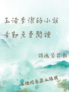 王浩李洁的小说章节免费阅读