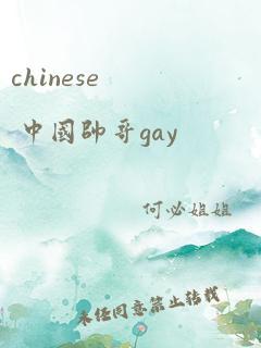 chinese 中国帅哥gay