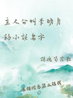 主人公叫李明月的小说名字