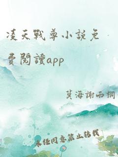 凌天战尊小说免费阅读app