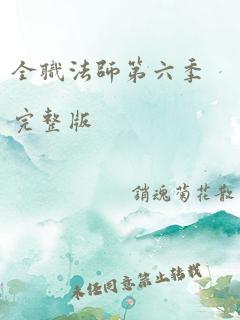 全职法师第六季完整版