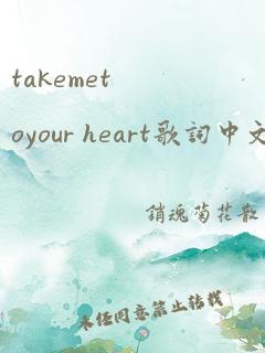 takemetoyour heart歌词中文翻译