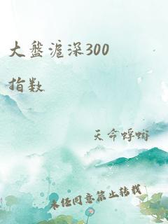 大盘沪深300指数