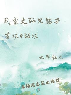 我家大师兄脑子有坑436坑