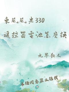 东风风光330遥控器电池怎么换