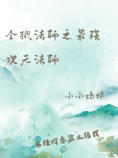 全职法师之最强次元法师