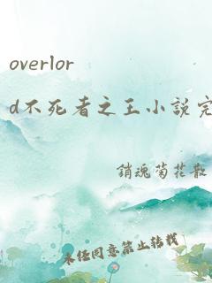 overlord不死者之王小说完结了吗