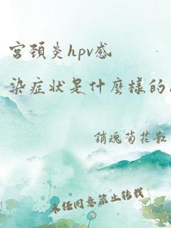 宫颈炎hpv感染症状是什么样的图片