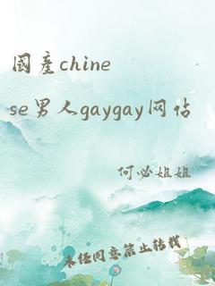 国产chinese男人gaygay网站