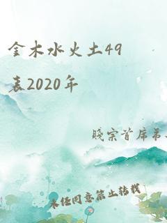 金木水火土49表2020年