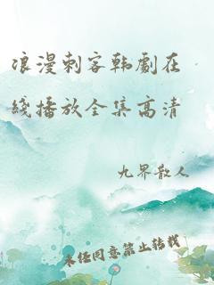 浪漫刺客韩剧在线播放全集高清