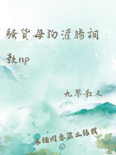 骚货母狗灌肠调教np