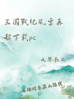 三国战纪风云再起下载pc