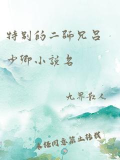 特别的二师兄吕少卿小说名