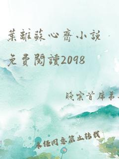 叶离苏心斋小说免费阅读2098