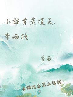 小说有叶凌天.李雨欣