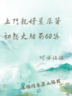 上门龙婿叶辰萧初然大结局60集