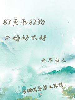 87兔和82狗二婚好不好