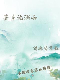 萧彦沈渐雨