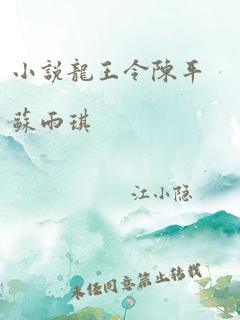 小说龙王令陈平苏雨琪