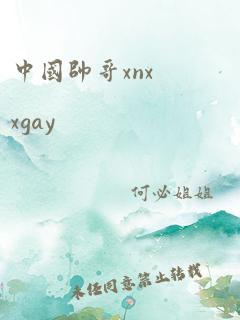 中国帅哥xnxxgay