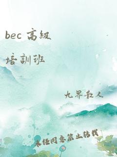 bec 高级 培训班