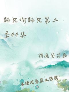 师兄啊师兄第二季44集