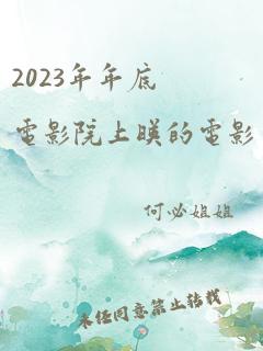 2023年年底电影院上映的电影