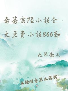 乔荞商陆小说全文免费小说866节