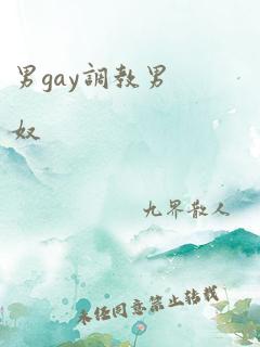 男gay调教男奴