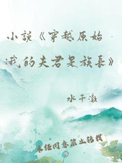 小说《穿越原始:我的夫君是族长》