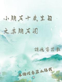 小朋友十岁生日文案朋友圈