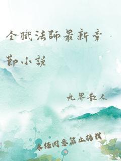 全职法师最新章节小说