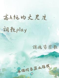 高h纯肉大尺度调教play