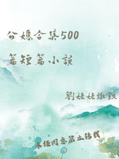 公媳合集500篇短篇小说