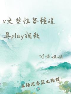 v文双性各种道具play调教