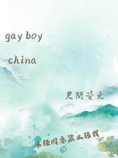 gay boy china