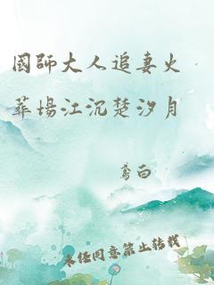 国师大人追妻火葬场江沉楚汐月