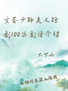 完蛋少帅夫人短剧100集剧情介绍