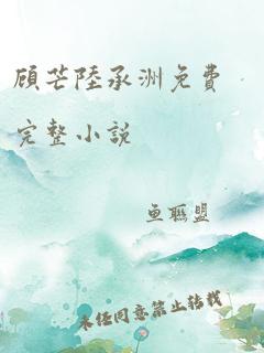 顾芒陆承洲免费完整小说