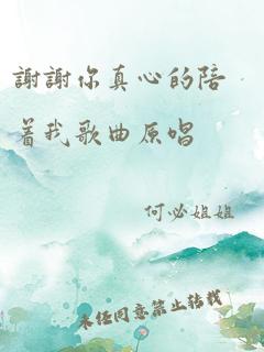 谢谢你真心的陪着我歌曲原唱