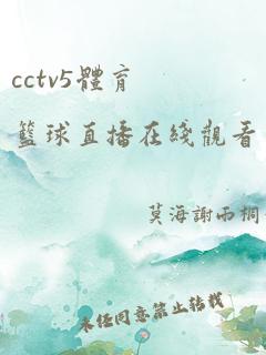 cctv5体育篮球直播在线观看