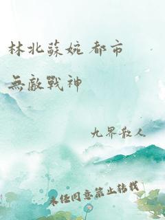 林北苏婉 都市无敌战神